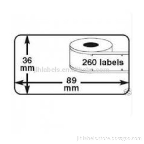 9*9012 Address labels 89x36mm Dymo-Compatible Labels- 260Labels